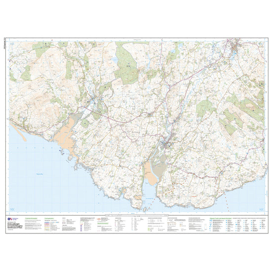 Explorer 312 Kirkcudbright & Castle Douglas Map With Digital Version
