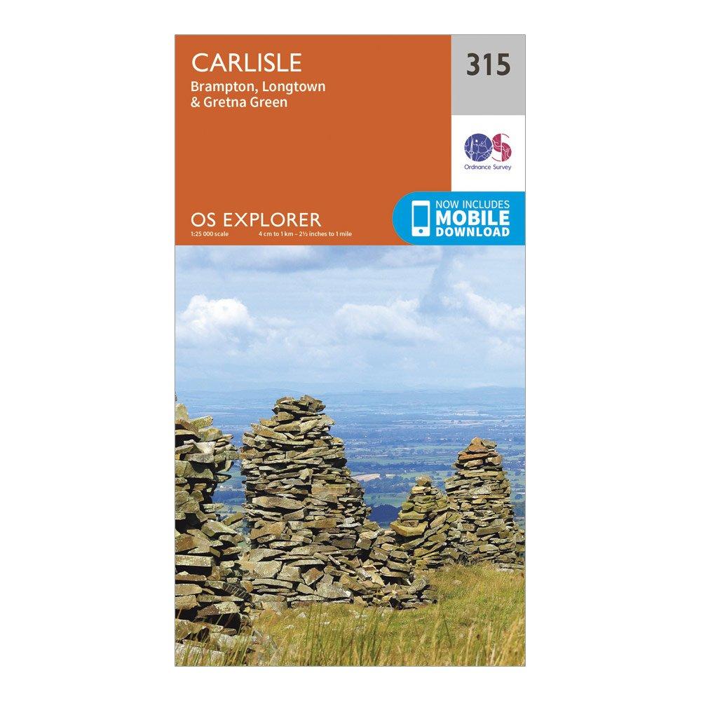 Explorer 315 Carlisle Map With Digital Version