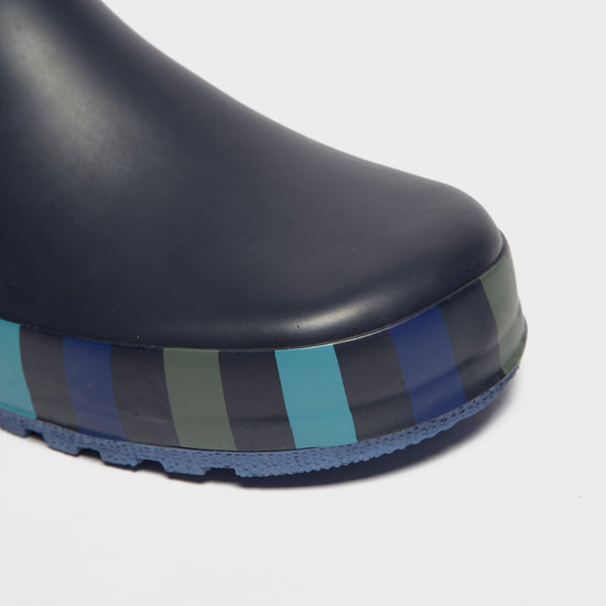 Boys' Striped Trim Wellies
