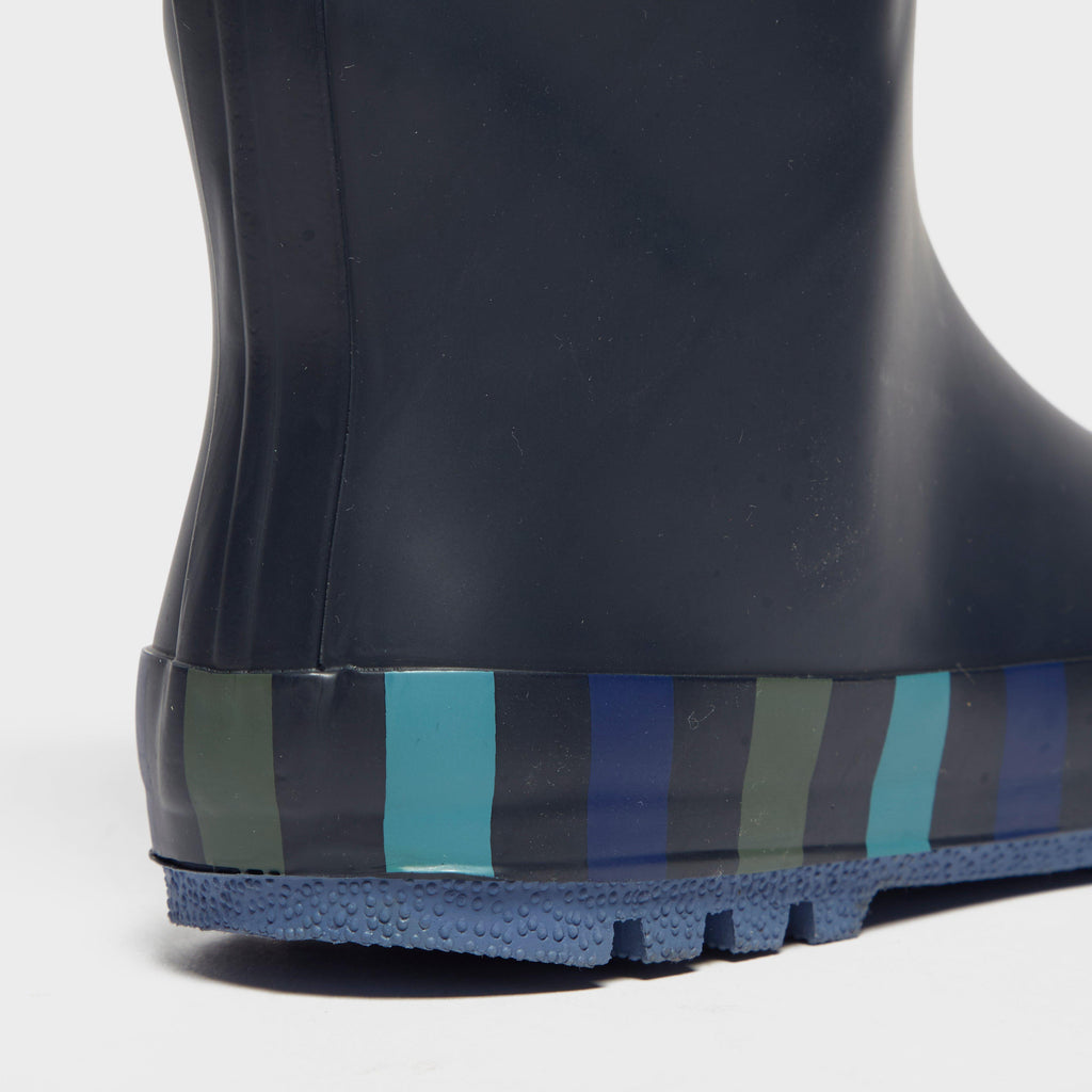 Boys' Striped Trim Wellies