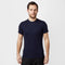 Mens Short Sleeved Thermal Crew Neck Top Navy