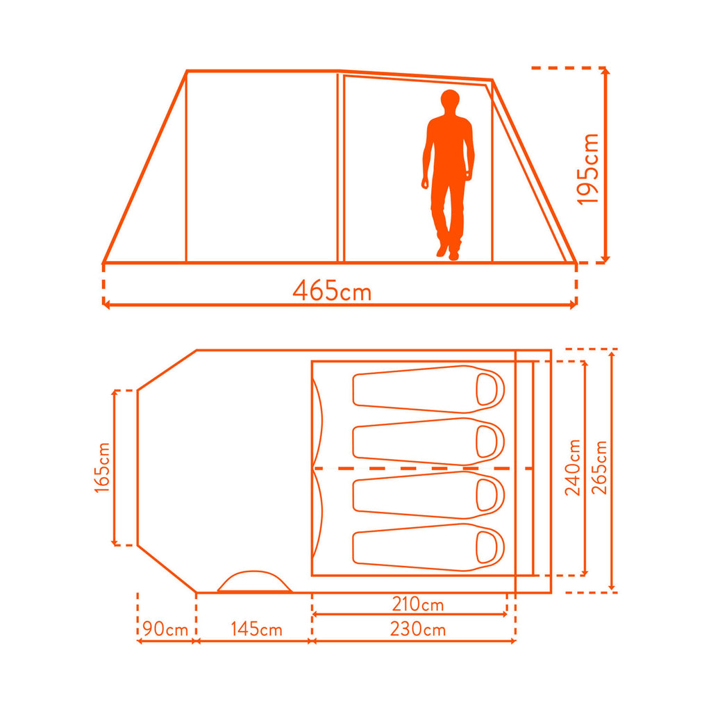 Air 400 Inflatable Tent