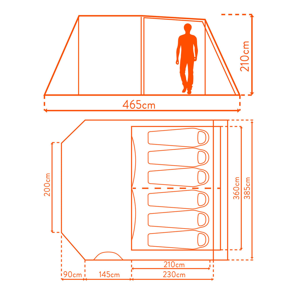 Air 600 Inflatable Tent