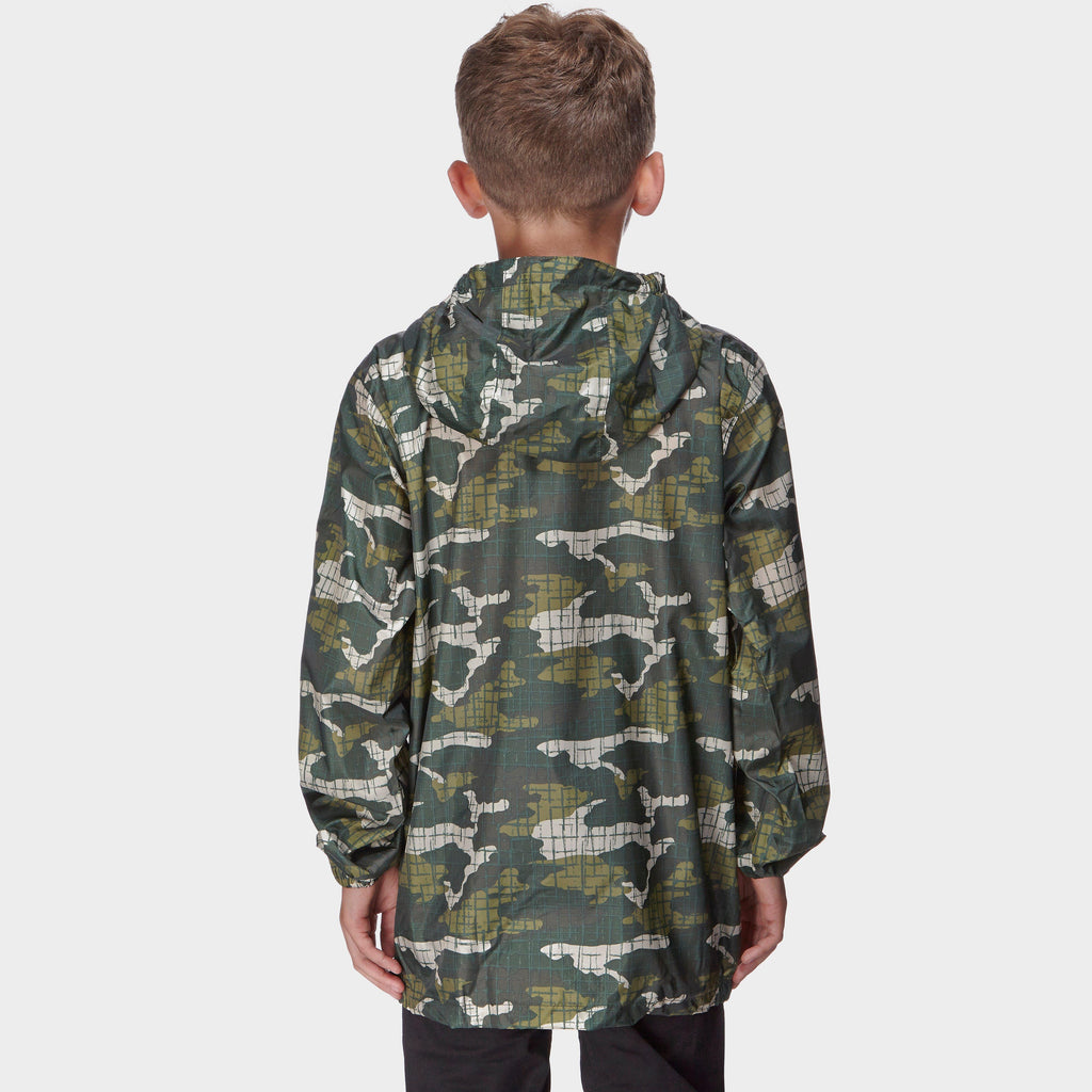 Kids' Camo Packable Jacket
