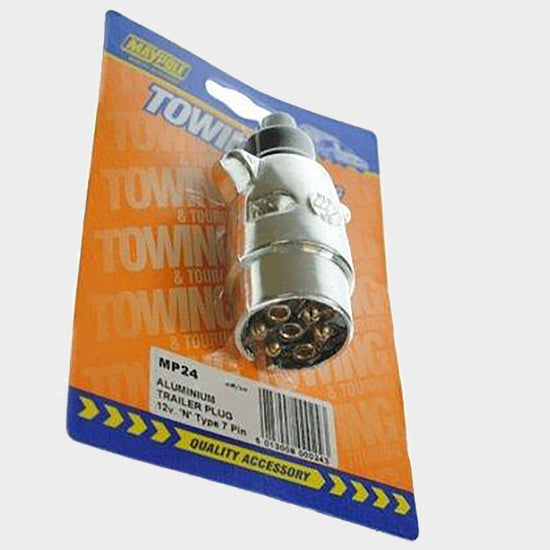 N-Type 7-Pin Aluminium Plug