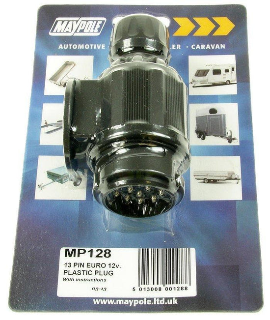 12v 13 Pin Plastic Plug Connector