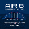 Air 8 Replacement Air Tube - 582L