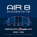 Air 8 Replacement Air Tube - 534L