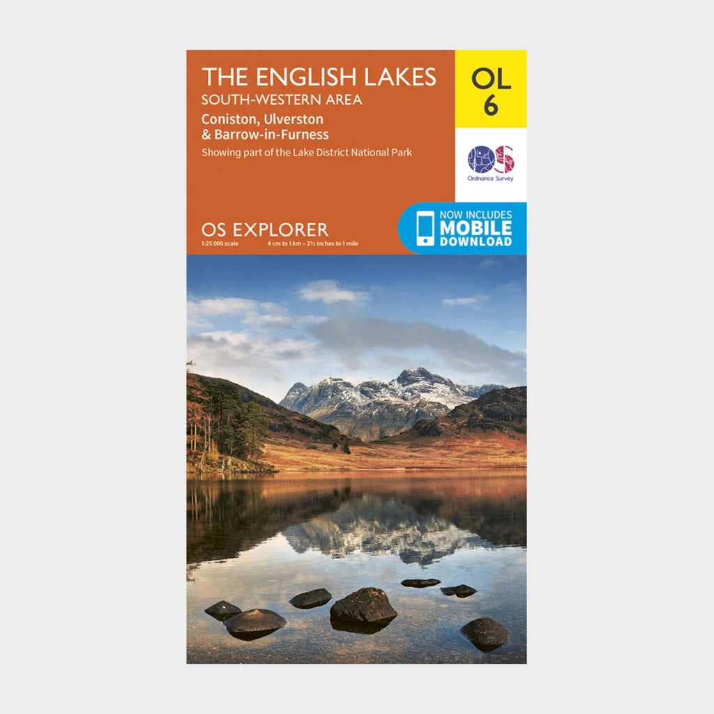 Explorer OL6 The English Lakes - South Western area With Digital Version