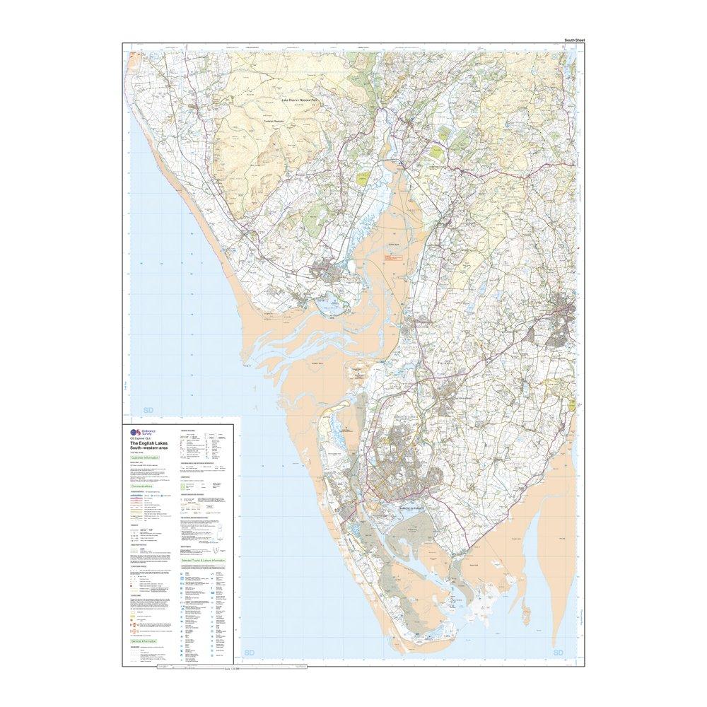 Explorer OL6 The English Lakes - South Western area With Digital Version