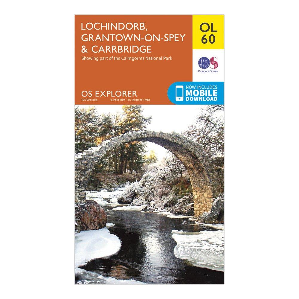 Explorer OL60 Lochindorb, Grantown-on-Spey & Carrbridge Map With Digital Version