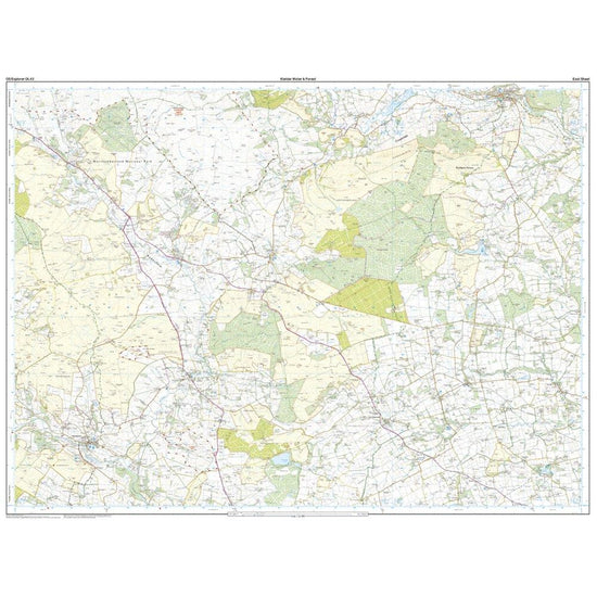 Explorer Active OL42 Kielder Water & Forest Map With Digital Version