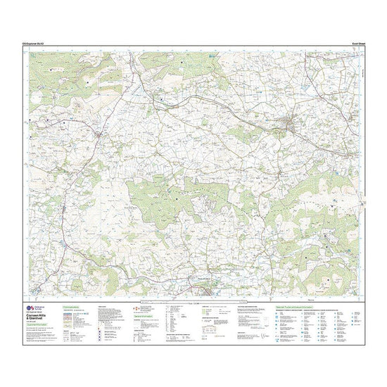 Explorer Active OL62 Coreen Hills & Glenlivet Map With Digital Version