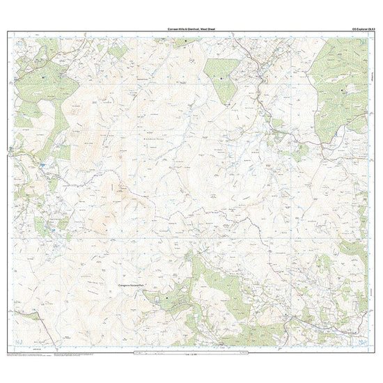 Explorer Active OL62 Coreen Hills & Glenlivet Map With Digital Version