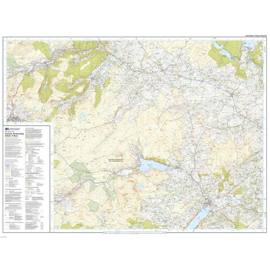 Explorer OL18 Harlech, Porthmadog & Bala Map With Digital Version