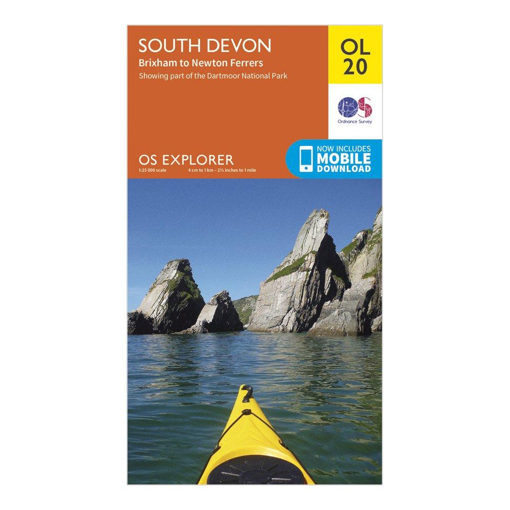 Explorer OL20 South Devon Map With Digital Version