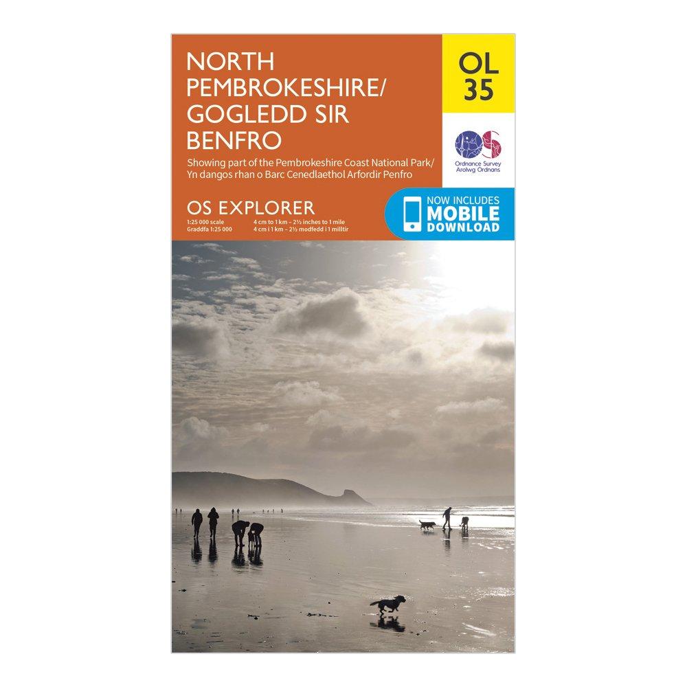 Explorer OL35 North Pembrokeshire Map With Digital Version