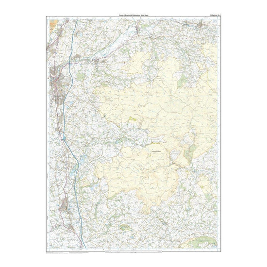 Explorer OL41 Forest of Bowland & Ribblesdale Map With Digital Version