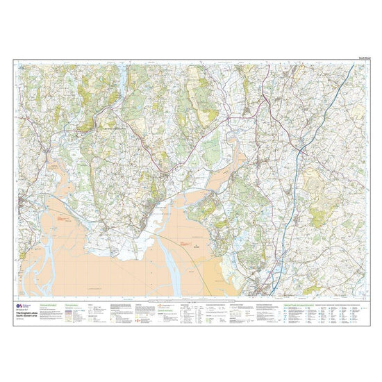 Explorer Active OL7 The English Lakes - South Eastern Area Map With Digital Version