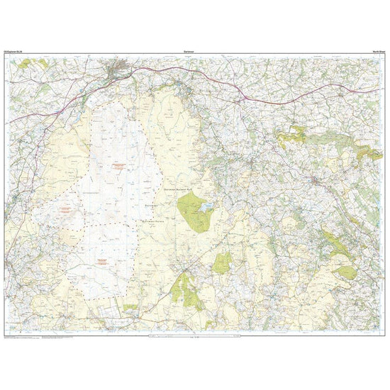 Explorer Active OL28 Dartmoor Map With Digital Version