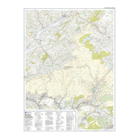 Explorer Active OL12 Brecon Beacons National Park - Western & Central Areas Map With Digital Version