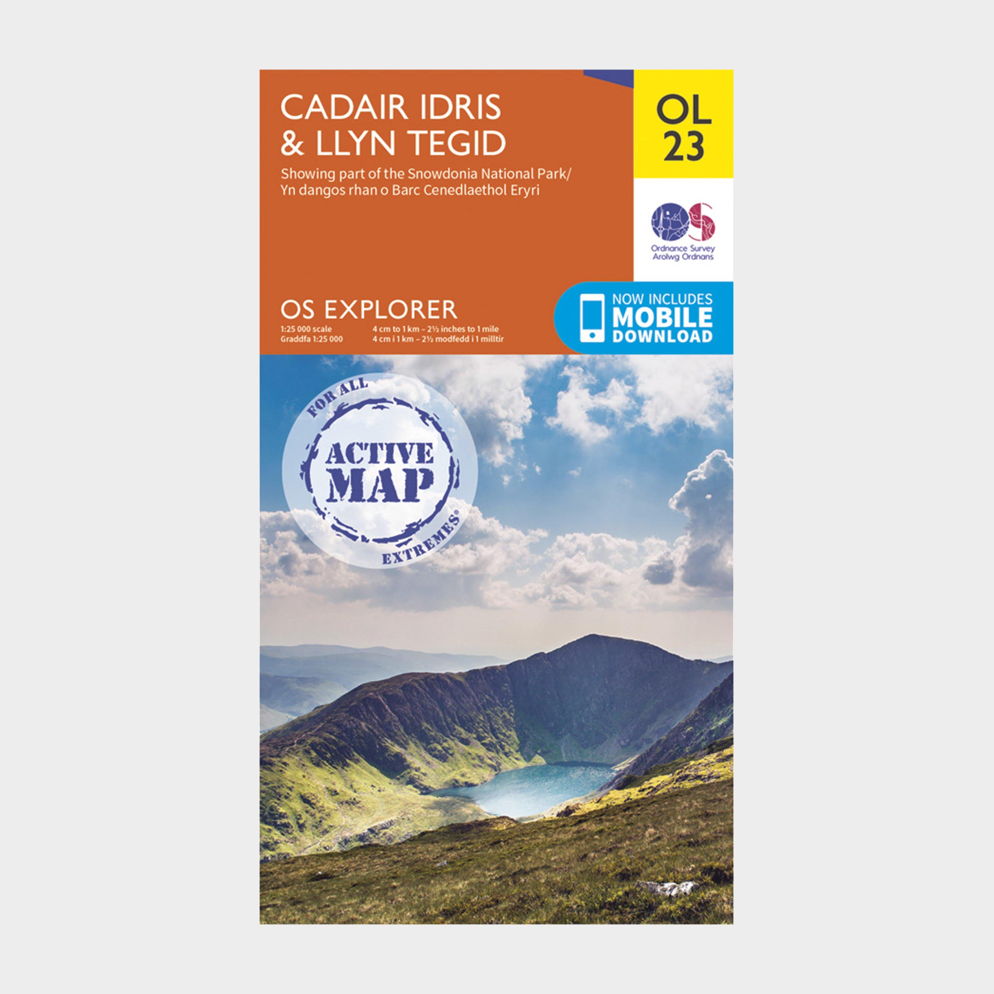 Explorer Active OL23 Cadair Idris & Llyn Tegid Map With Digital Version