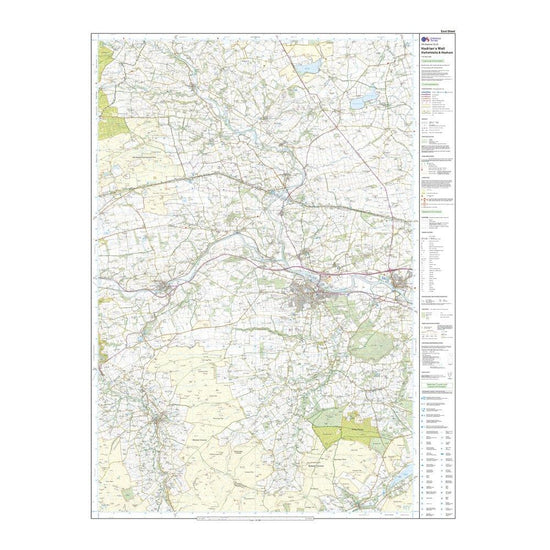 Explorer Active OL43 Hadrian's Wall Map With Digital Version