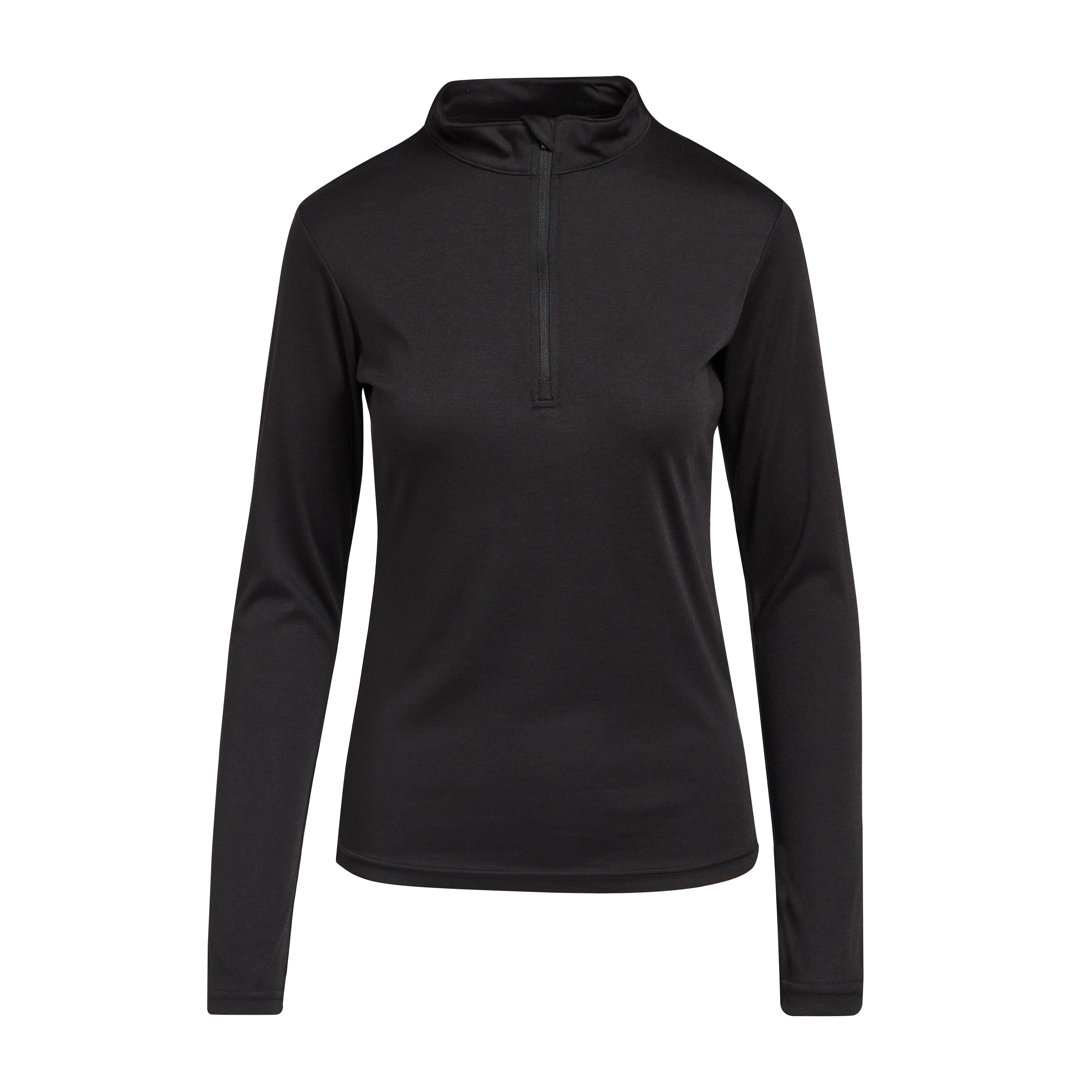 Women’s Long Sleeve Thermal Zip Neck Baselayer Top