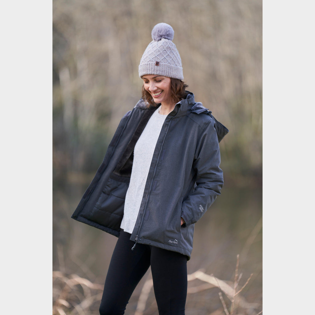 Women's Husky Fur Lined Insulated Jacket
