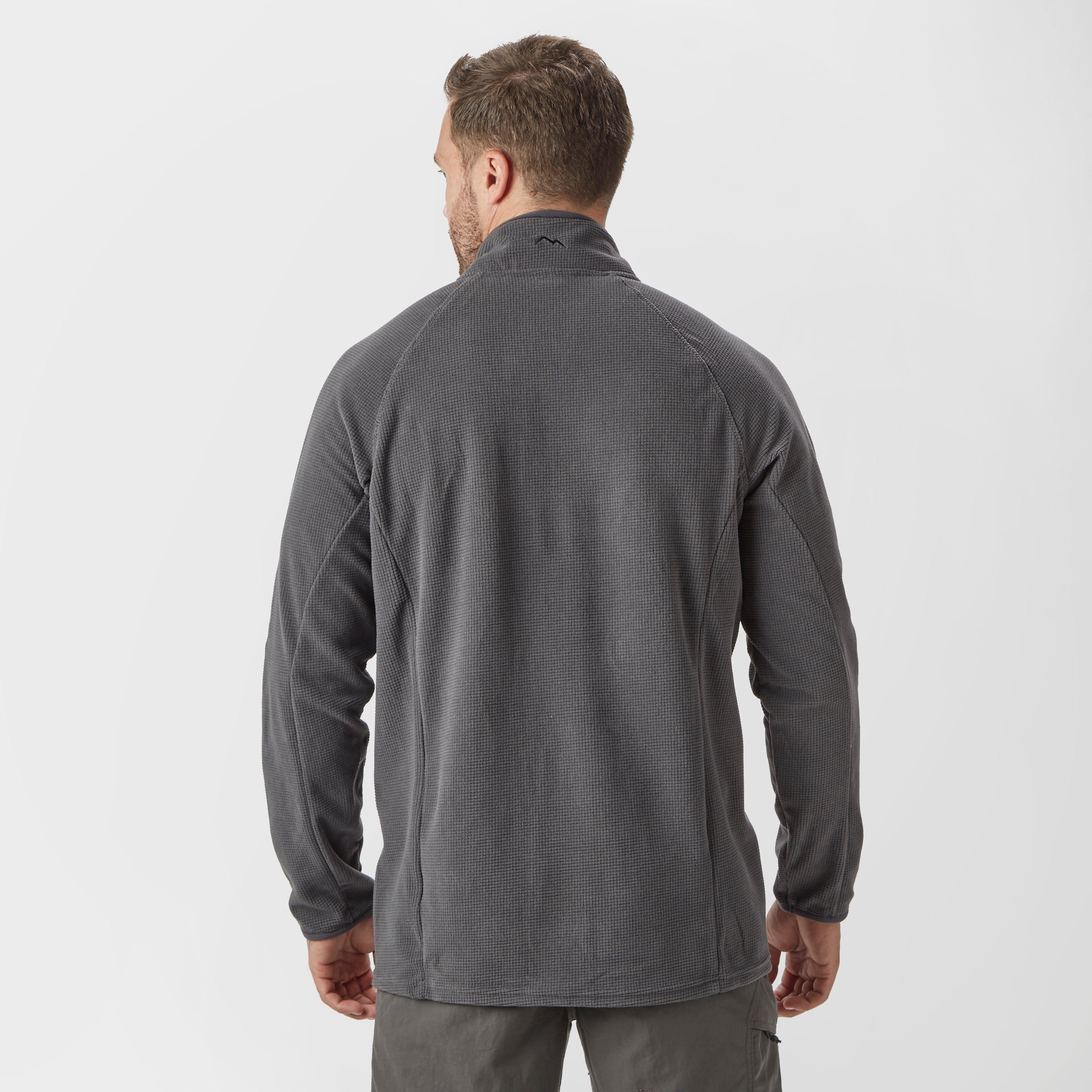 Men's Grid Half Zip Fleece
