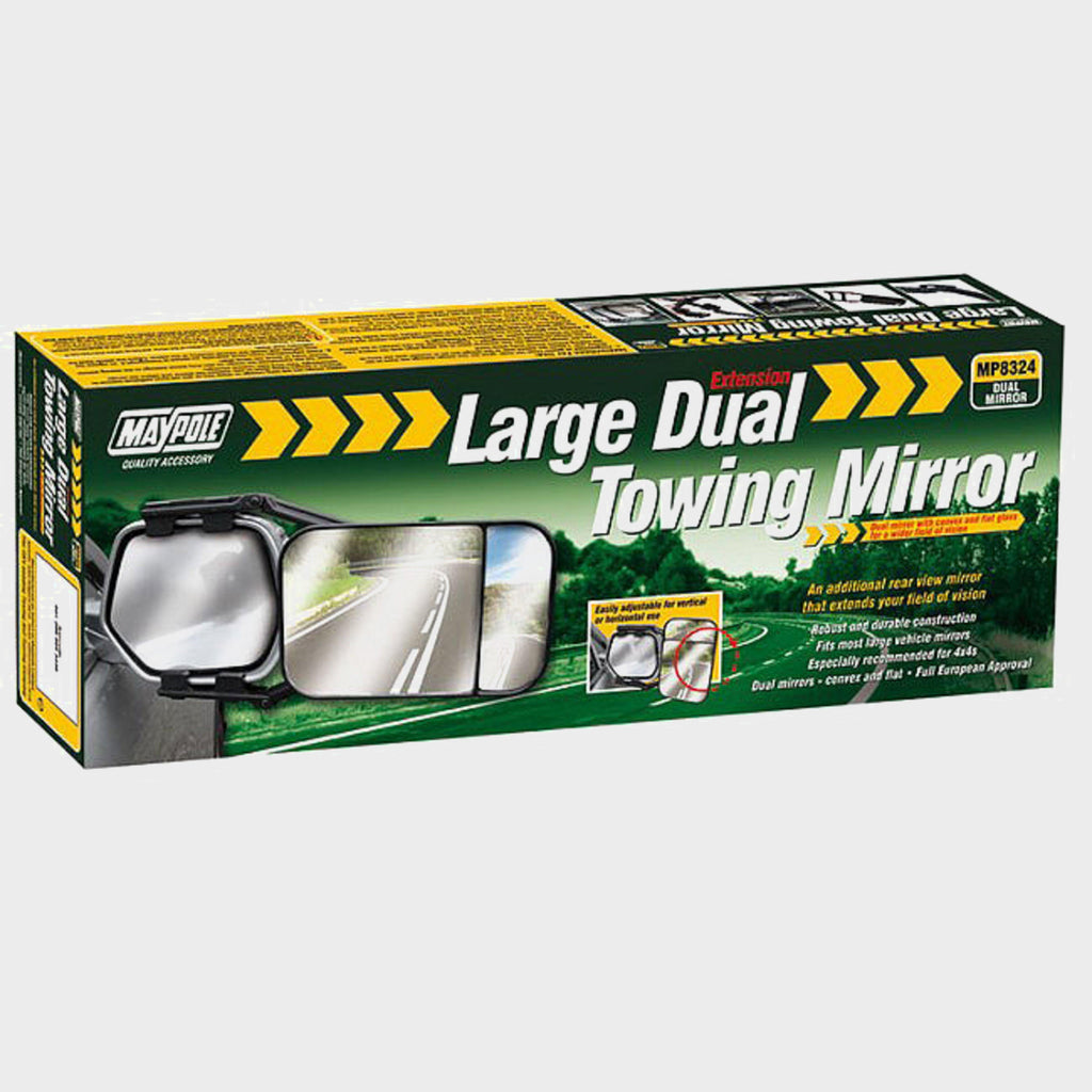 Large Dual Towing Mirror