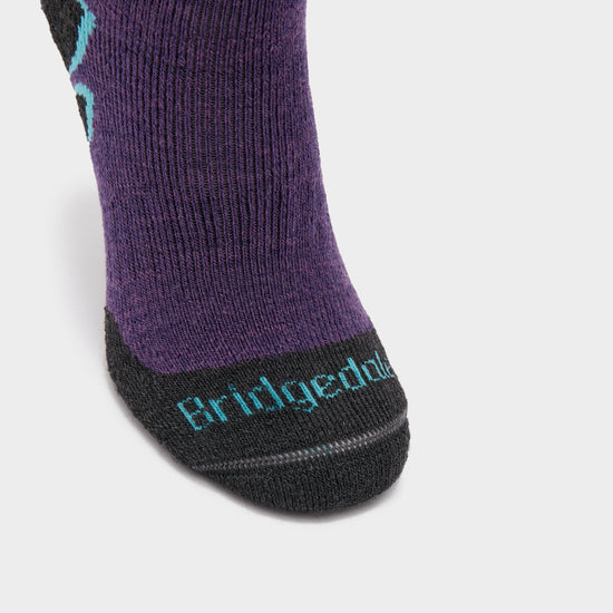 Women's Ski Midweight Merino Endurance Over Calf Socks