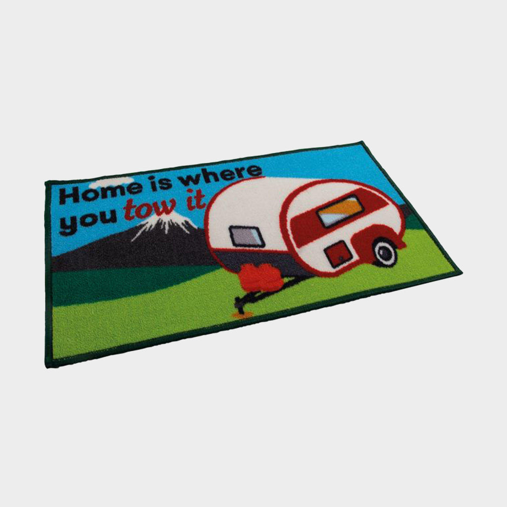 'Home Is Where You Park It' Mat