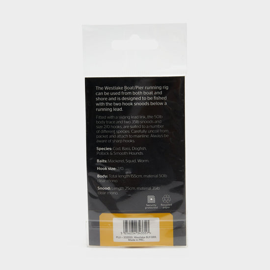 2 Hook Boat Pier Run Rig 2/0