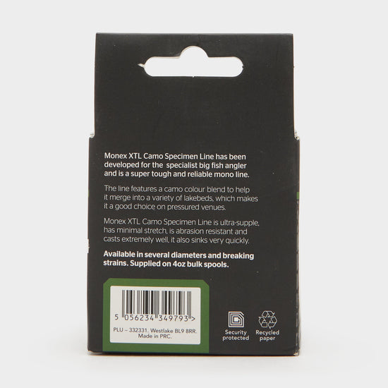 12Lb 34Mm Camo Mono 4Oz