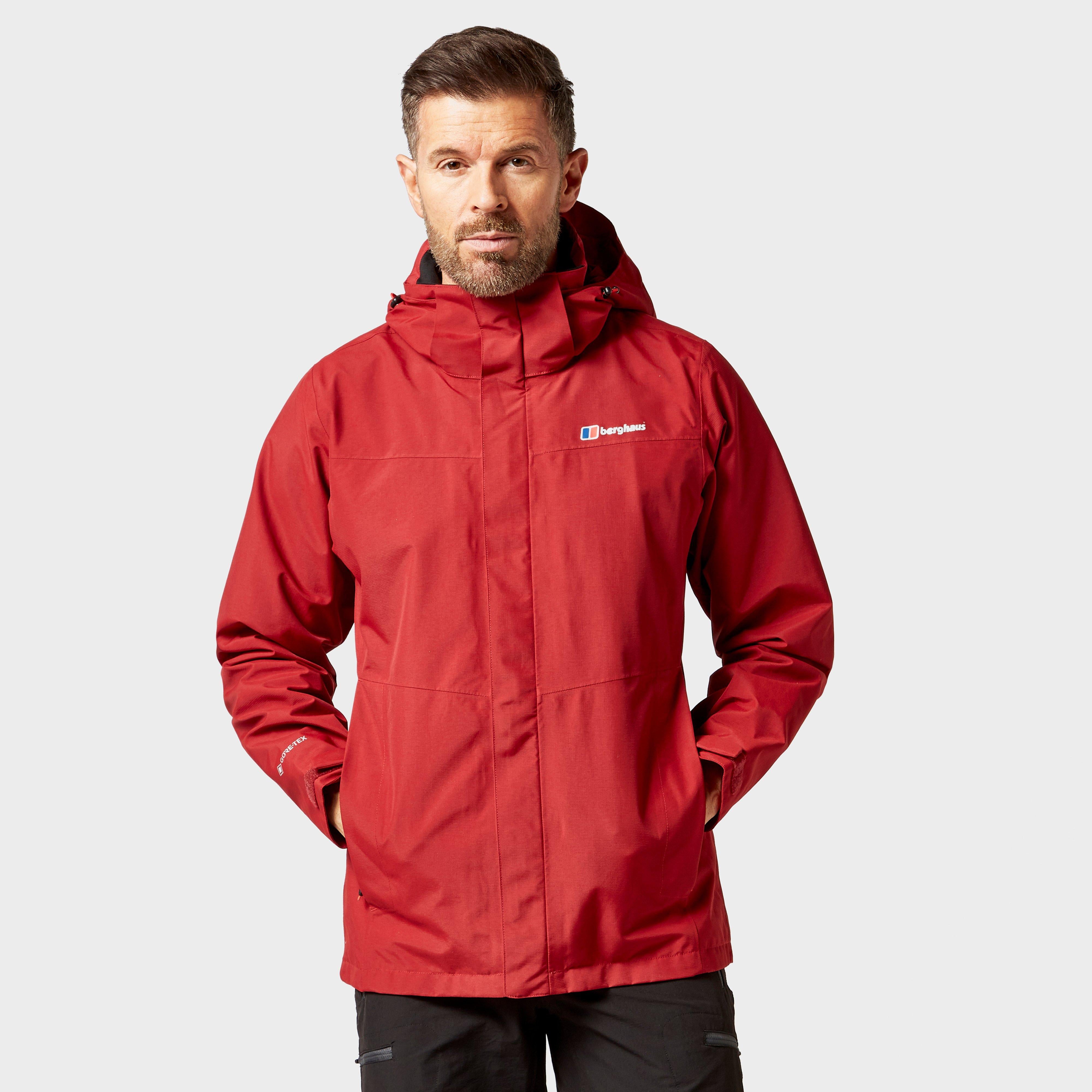 Red Berghaus Men's Maitland GORE-TEX® IA Waterproof Jacket – Millets