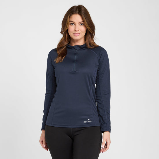 Women's Long Sleeved Zipped Balance Baselayer