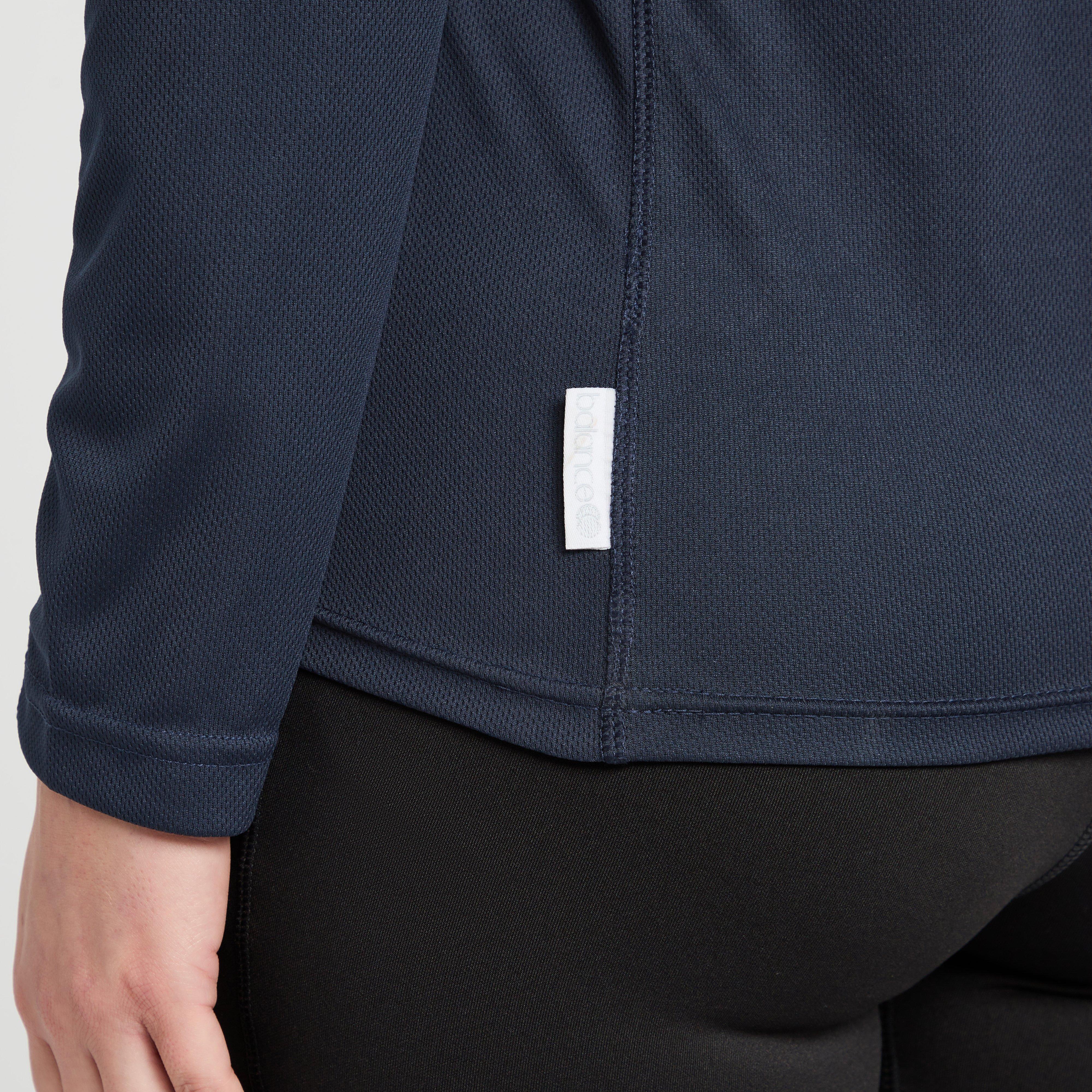 Women's Long Sleeved Zipped Balance Baselayer