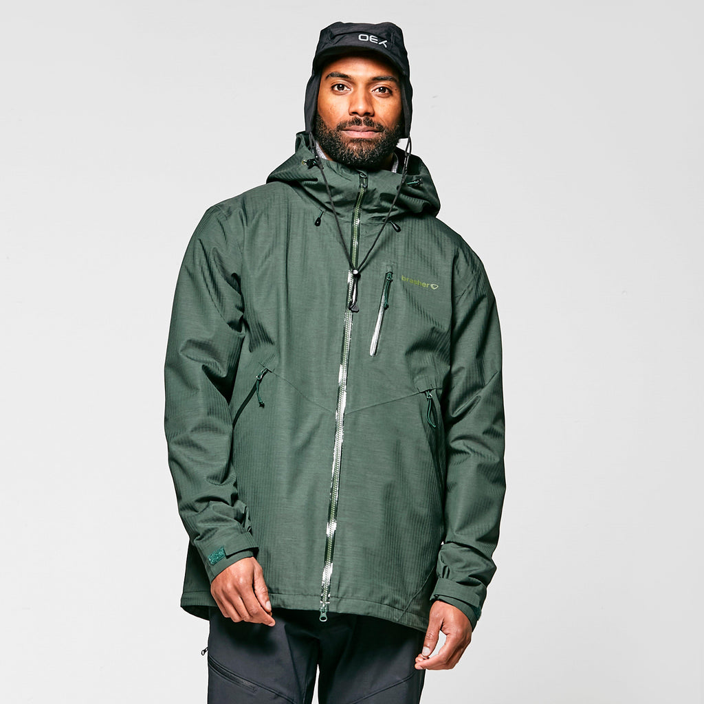 Men's Textured Waterproof Jacket