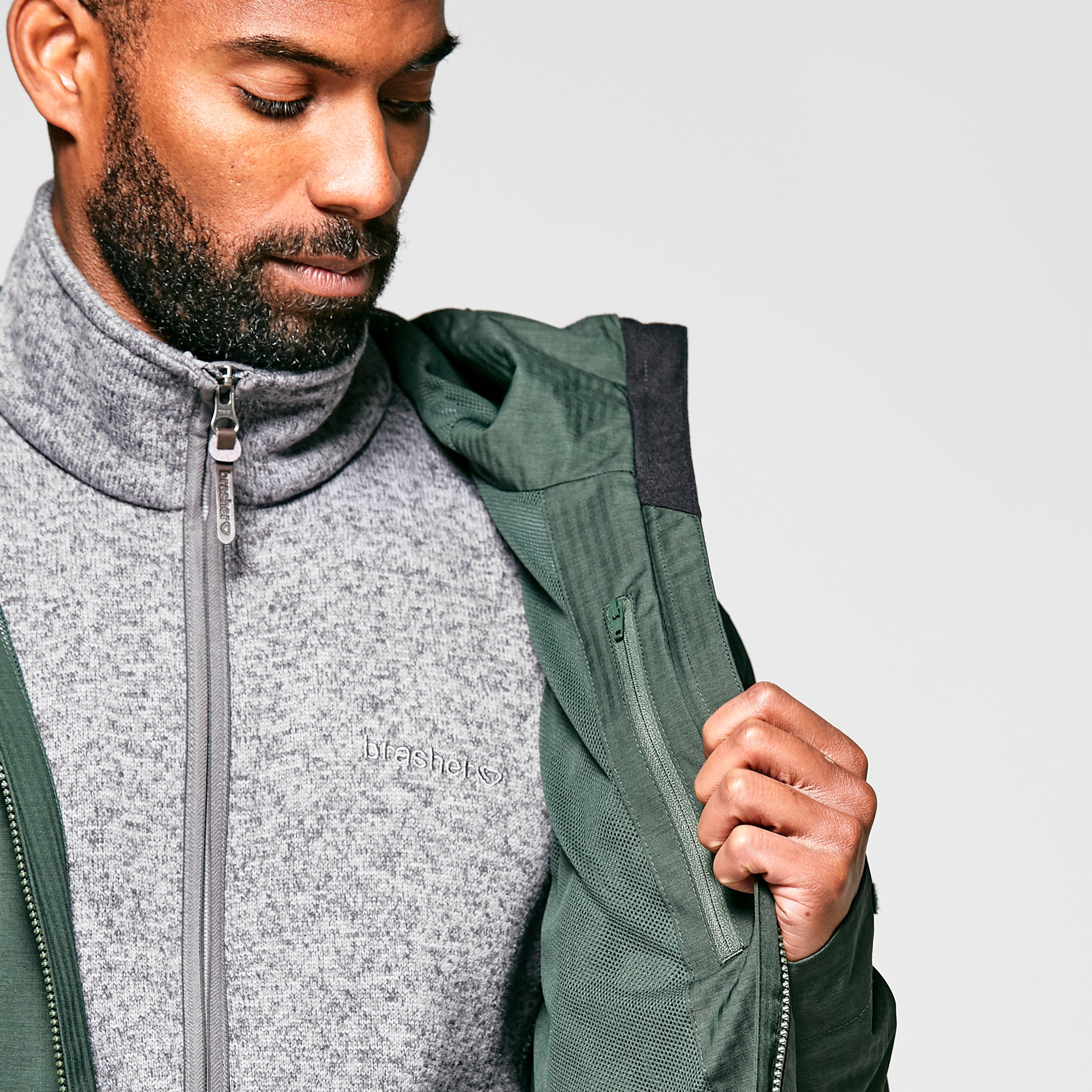 Men's Textured Waterproof Jacket