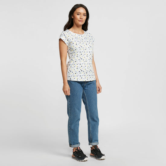Women’s Ditsy Print Short Sleeved Tee