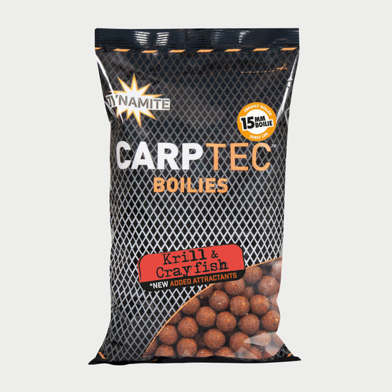15mm Carptec Krill And Crayfish Boilies