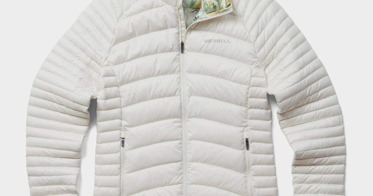White Merrell Women’s RidgeVent™ Thermo Insulated Jacket – Millets