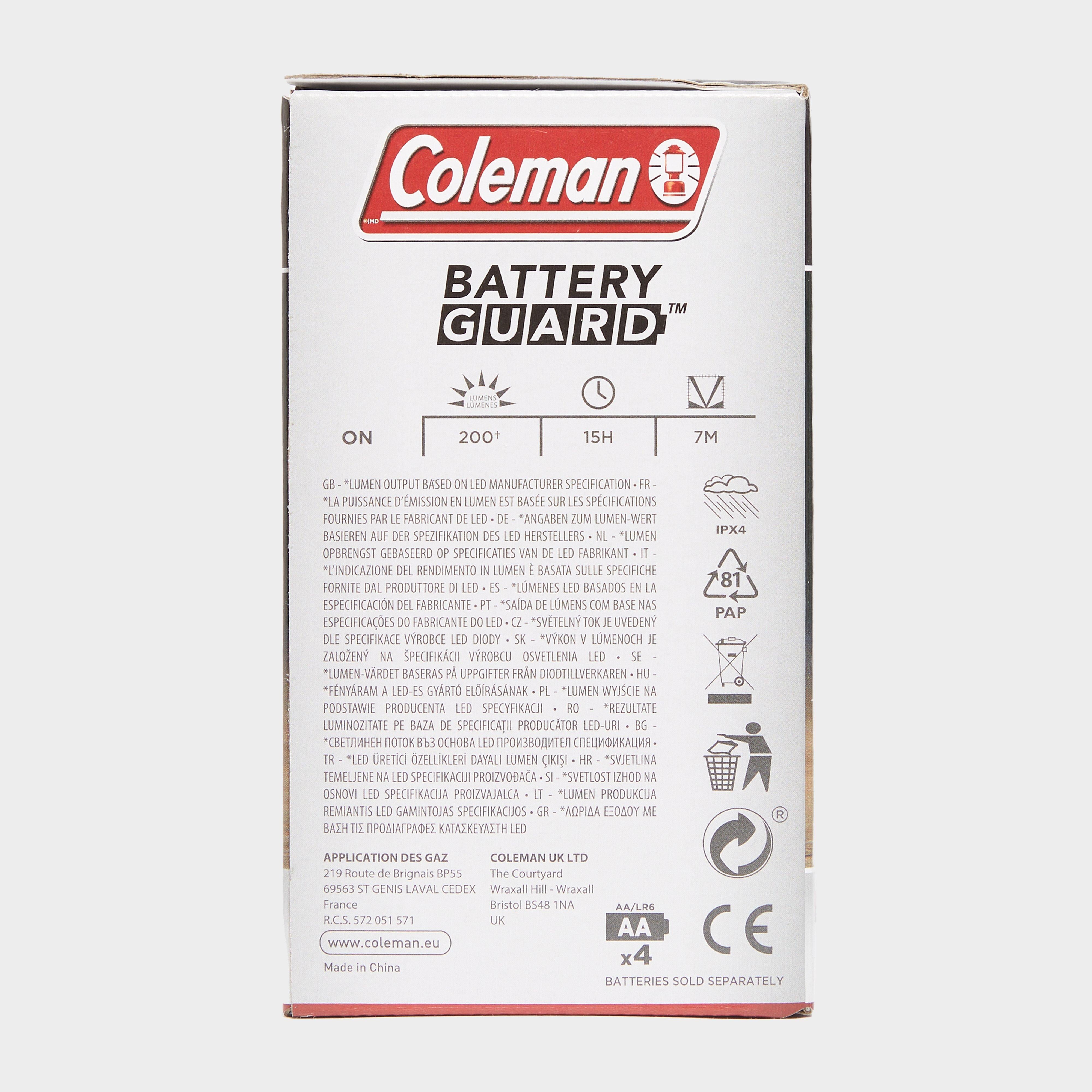 BatteryGuard 200 Lantern