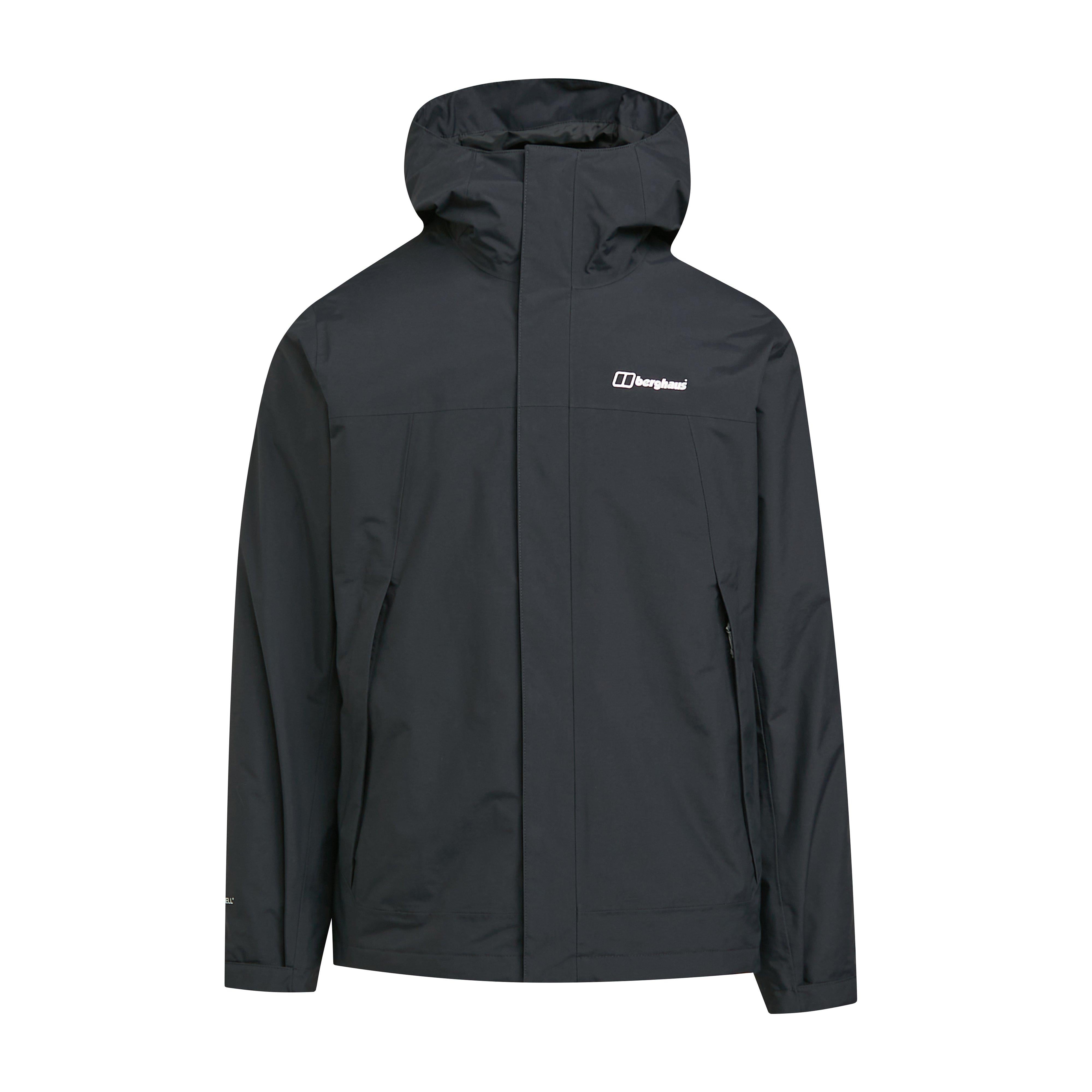 Black Berghaus Men's Stormcloud Prime 3-in-1 Waterproof Jacket
