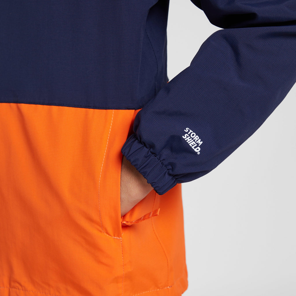 Kids’ Colour Block Waterproof Jacket