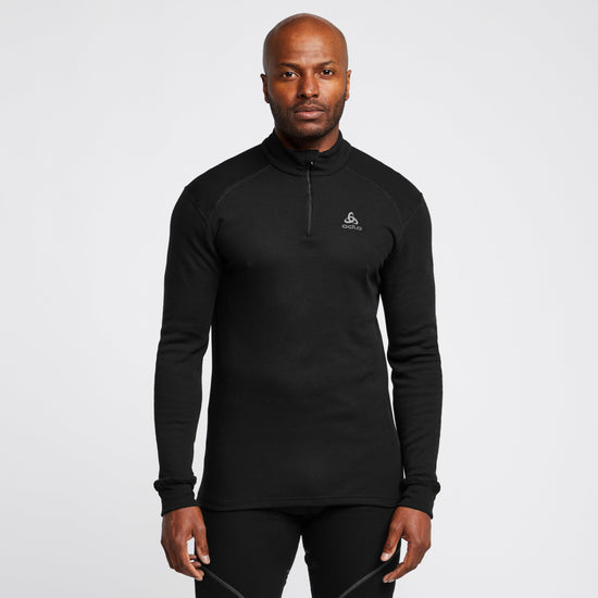 Men's Active Warm Long Sleeve Half Zip Baselayer Top
