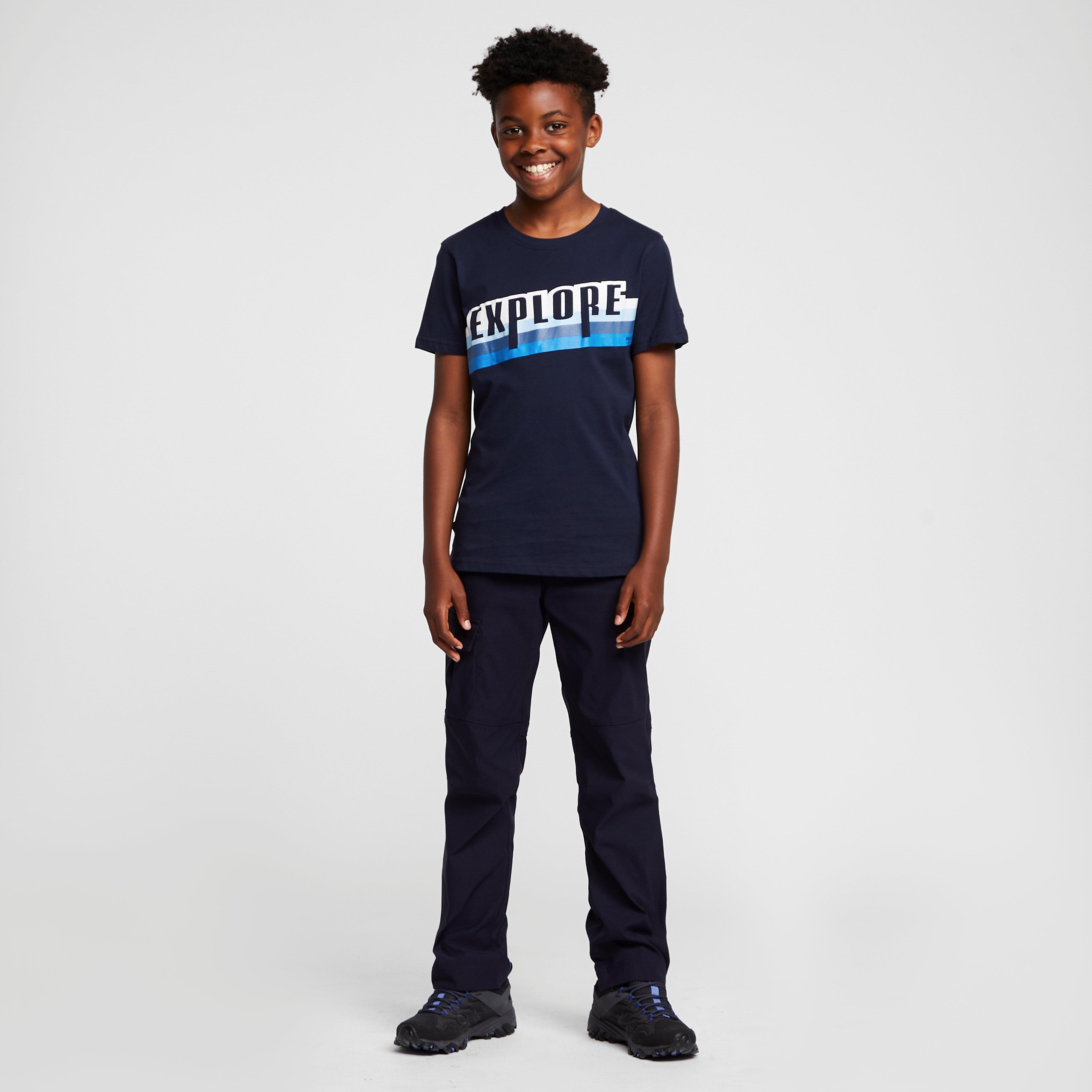 Kids' Bosley V T-Shirt Navy Explore