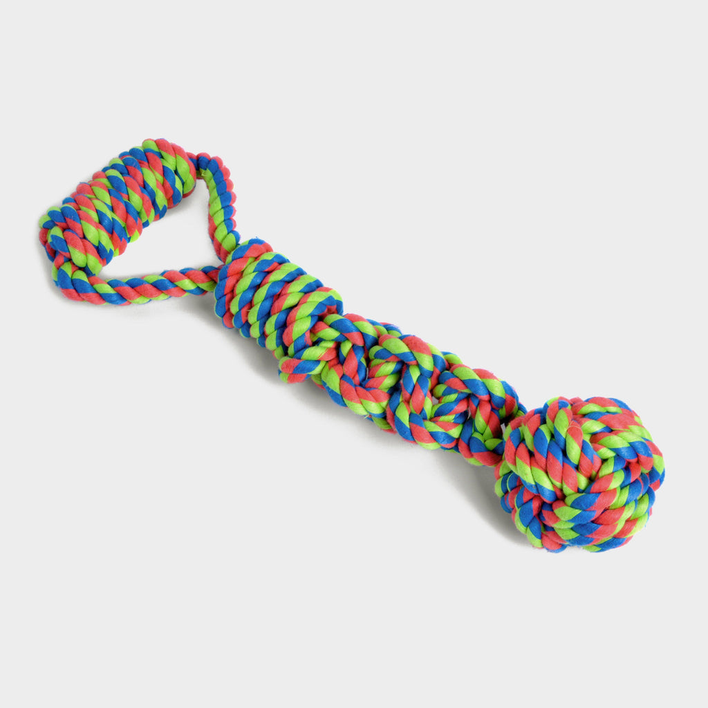 Toyz Rope Ball Tugger Dog Toy