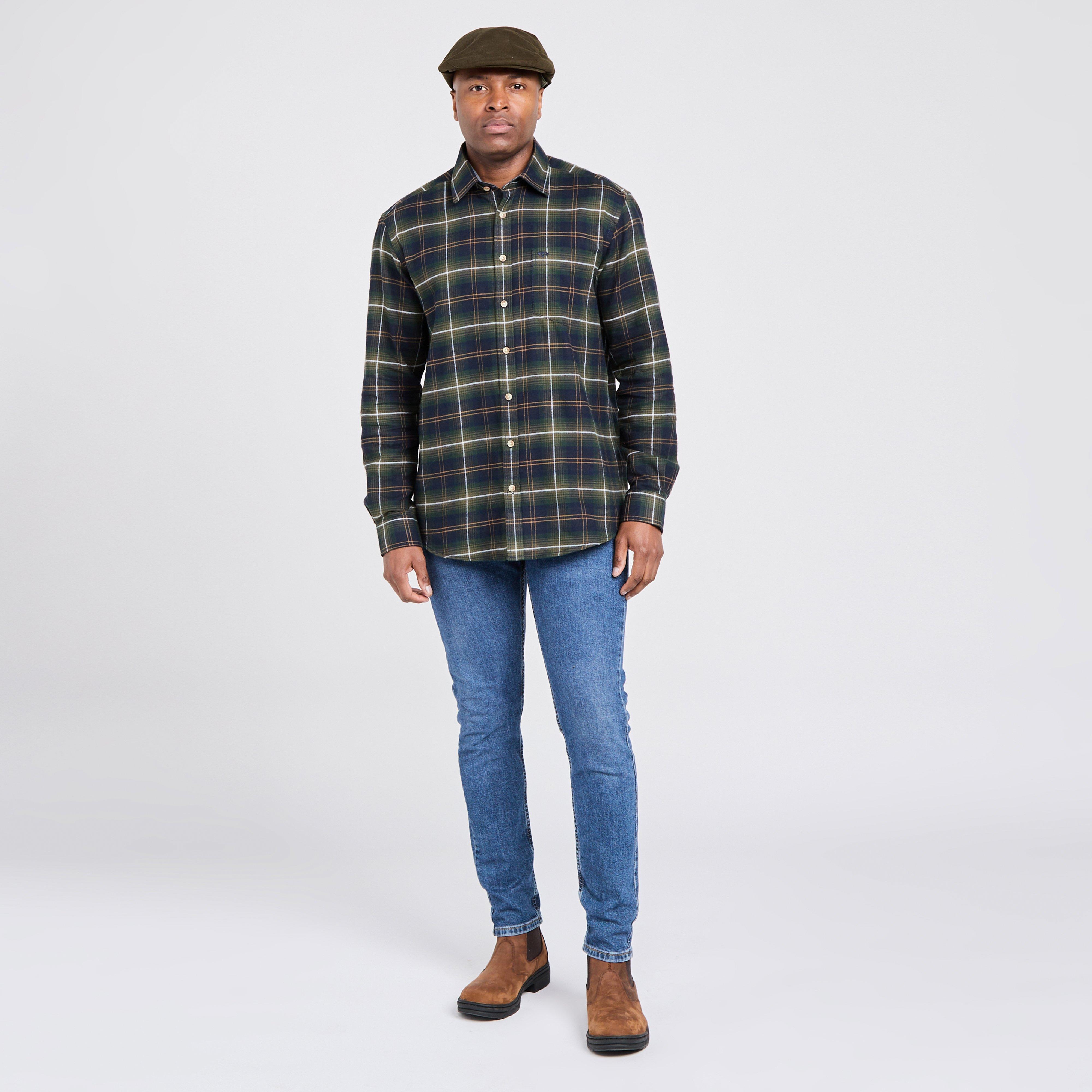 Mens Pitmedden Long Sleeve Flannel Shirt